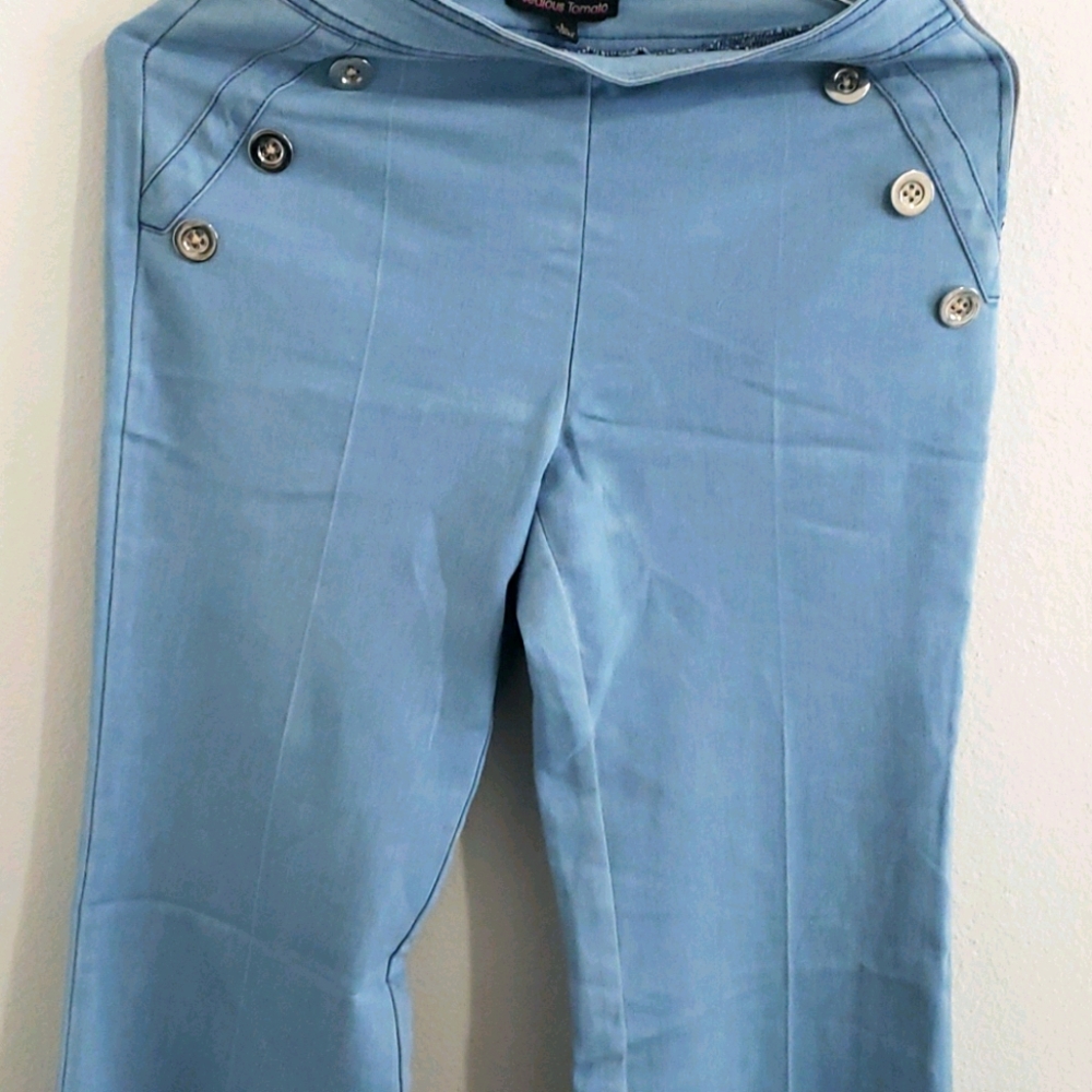 Palazzo denim pant